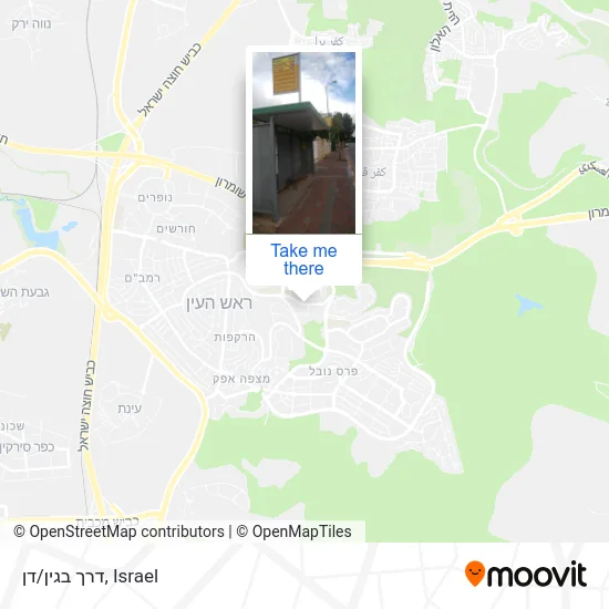 Карта דרך בגין/דן