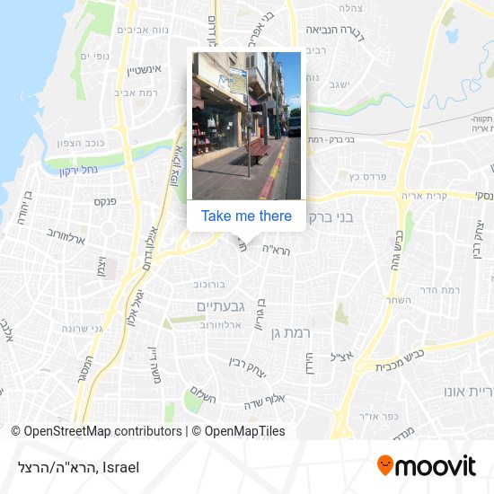 Карта הרא''ה/הרצל