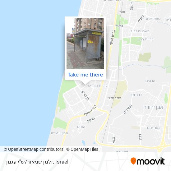 זלמן שניאור/ש''י עגנון map