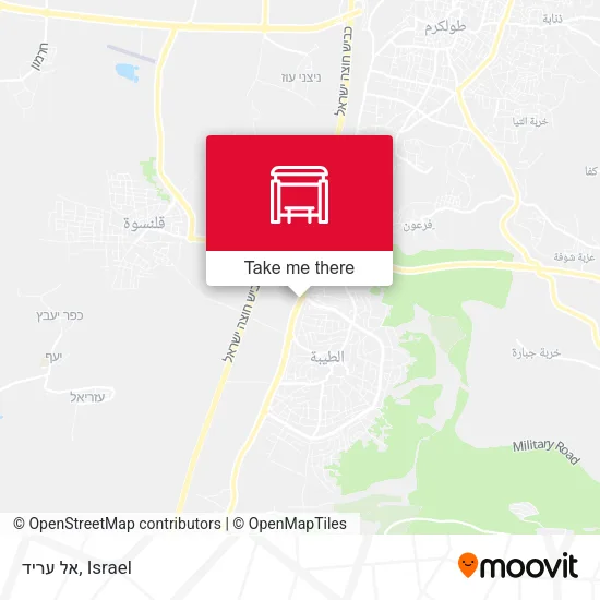Карта אל עריד