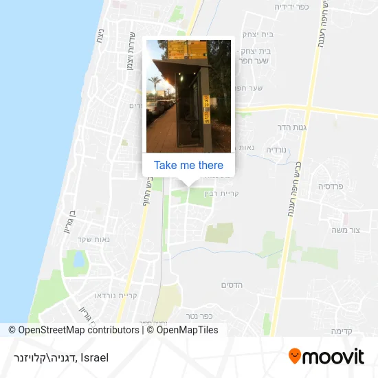 Карта דגניה\קלויזנר