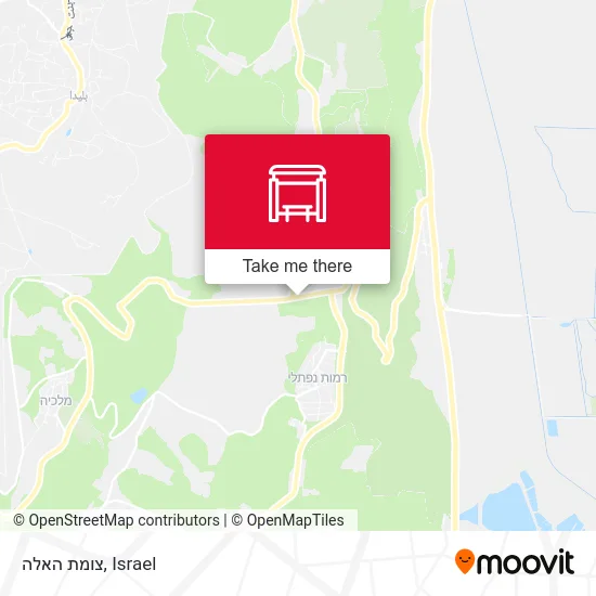 Карта צומת האלה