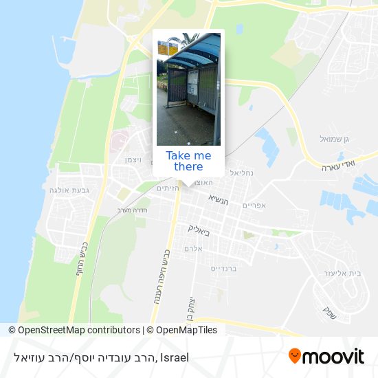 הרב עובדיה יוסף/הרב עוזיאל map