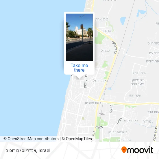 Карта אנדריוס/בורוכוב