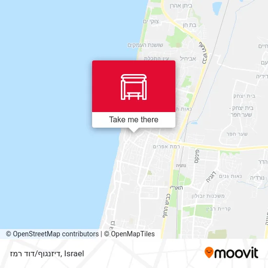 Карта דיזנגוף/דוד רמז