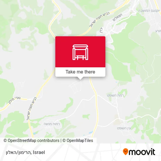 Карта הרימון/האלון