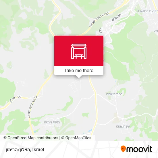 Карта האלון/הרימון