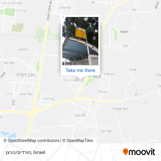 Карта הורדים/הניצן