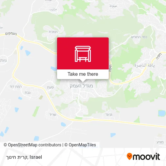 Карта קרית חינוך