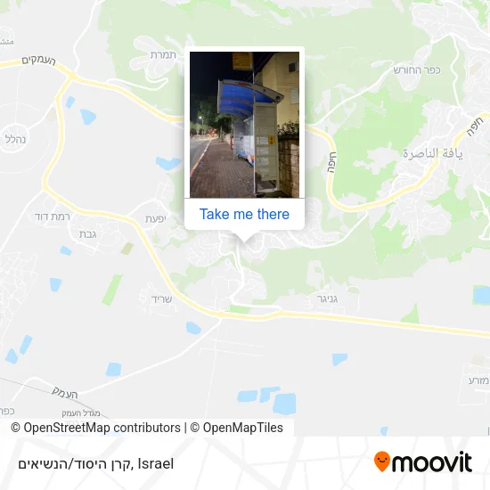 Карта קרן היסוד/הנשיאים