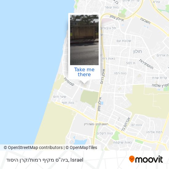 ביה''ס מקיף רמות/קרן היסוד map