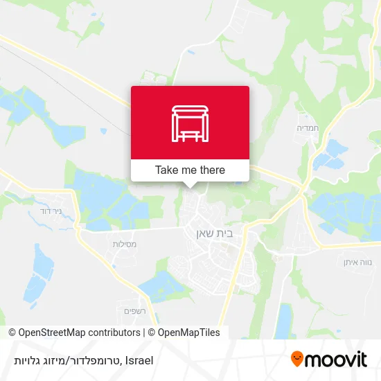 Карта טרומפלדור/מיזוג גלויות