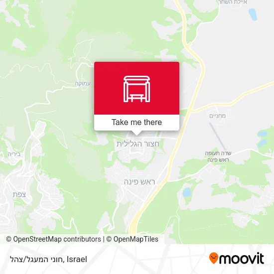 Карта חוני המעגל/צהל