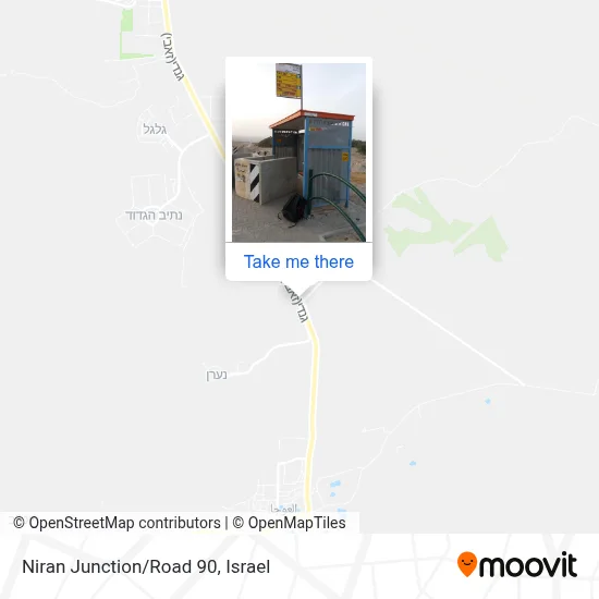 Niran Junction/Road 90 map