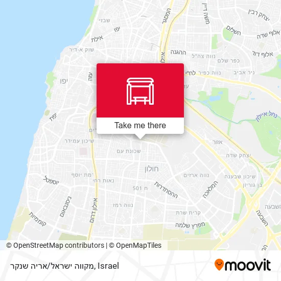 Карта מקווה ישראל/אריה שנקר