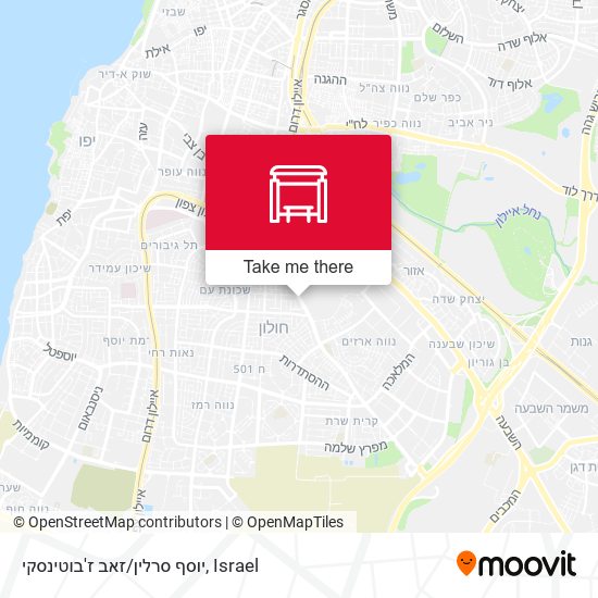 יוסף סרלין/זאב ז'בוטינסקי map