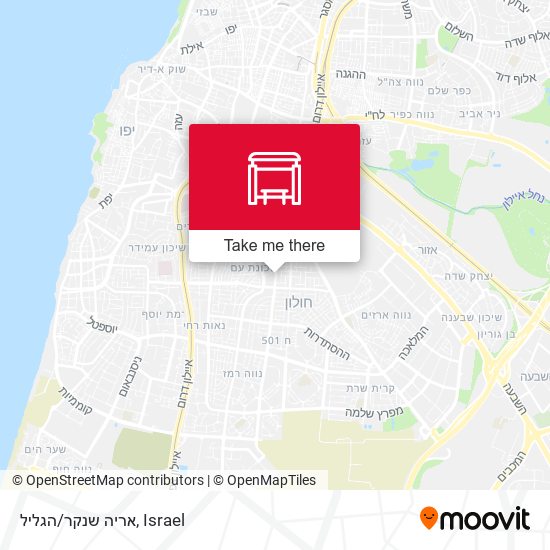 אריה שנקר/הגליל map