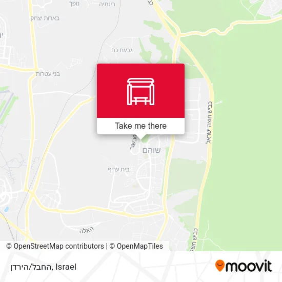 Карта החבל/הירדן