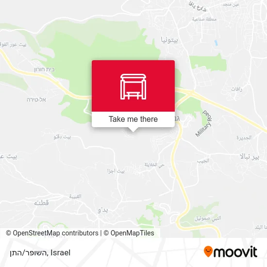Карта השופר/התן