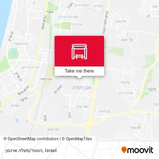 הנוטר/מעלה ארגמן map