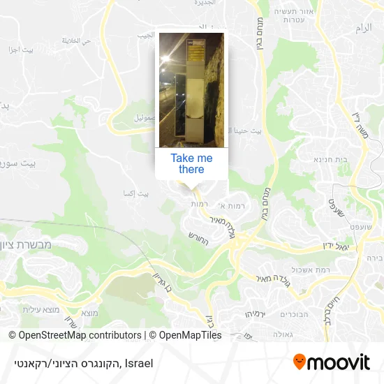 Карта הקונגרס הציוני/רקאנטי