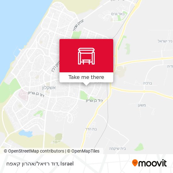 Карта דוד רזיאל/אהרון קאפח