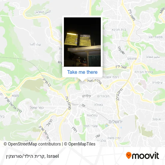 Карта קרית הילד/סורוצקין