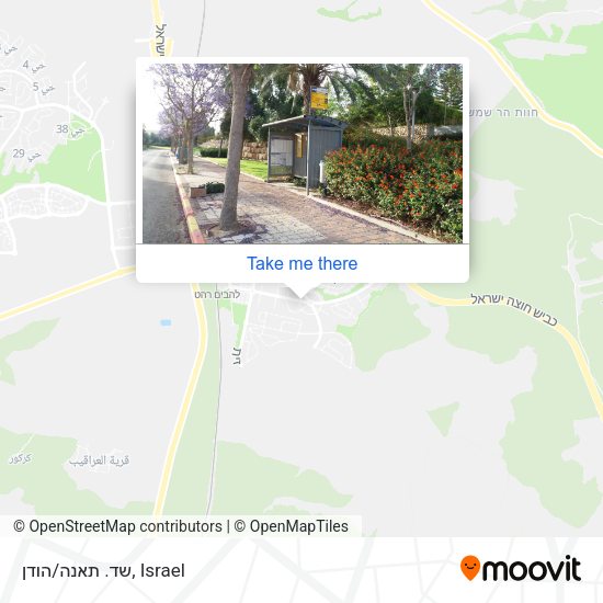 שד. תאנה/הודן map