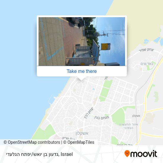 גדעון בן יואש/יפתח הגלעדי map