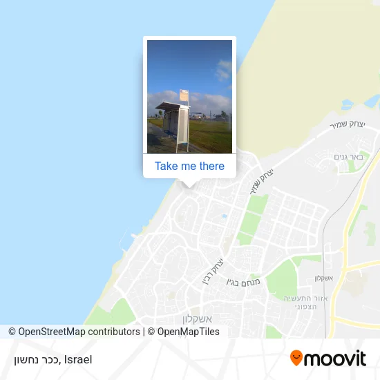Карта ככר נחשון
