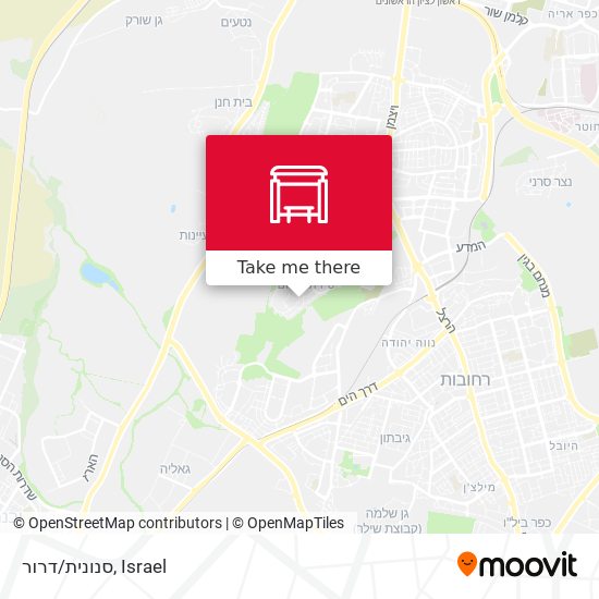 סנונית/דרור map