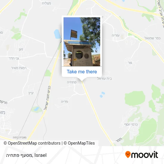 Карта מסעף פתחיה