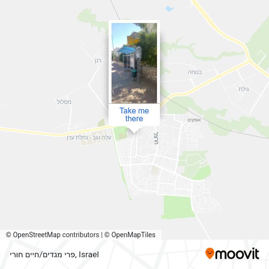 פרי מגדים/חיים חורי map