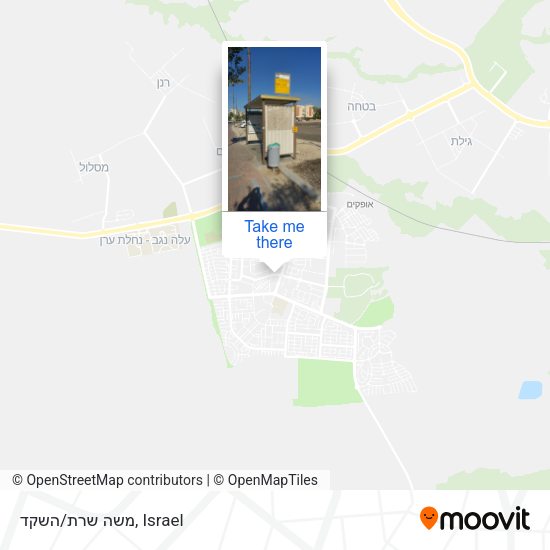 משה שרת/השקד map