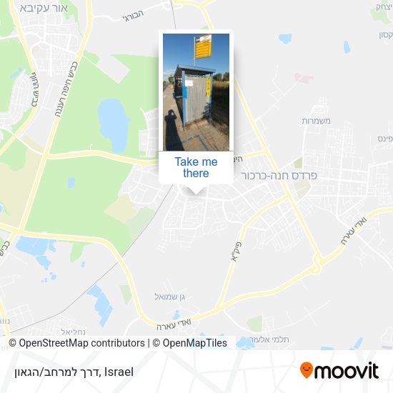 דרך למרחב/הגאון map
