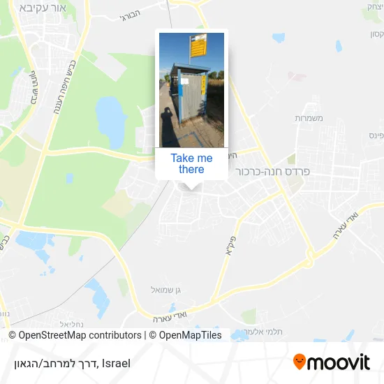 Карта דרך למרחב/הגאון