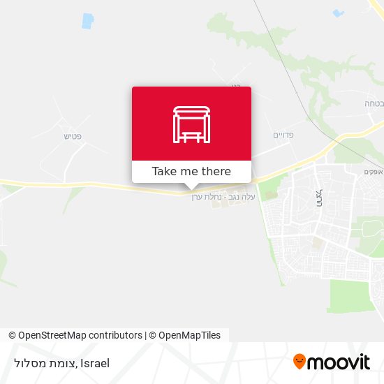 Карта צומת מסלול