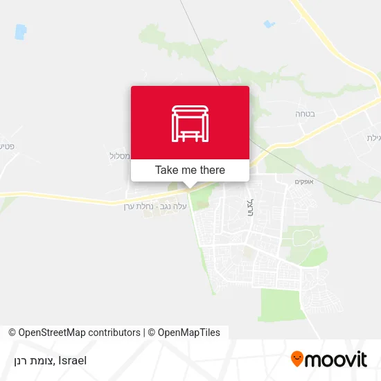 Карта צומת רנן
