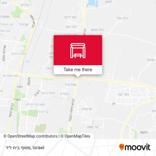 מסוף בית ליד map