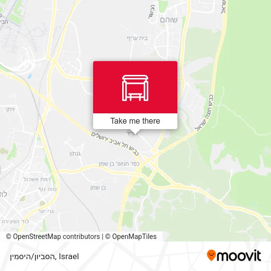 Карта הסביון/היסמין