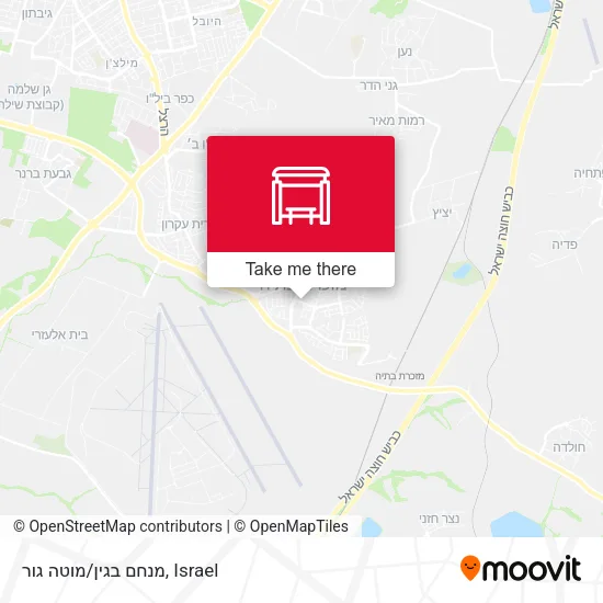 Карта מנחם בגין/מוטה גור
