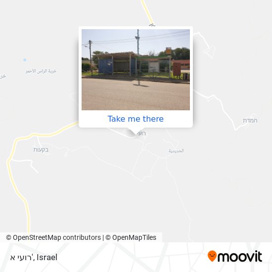 רועי א' map