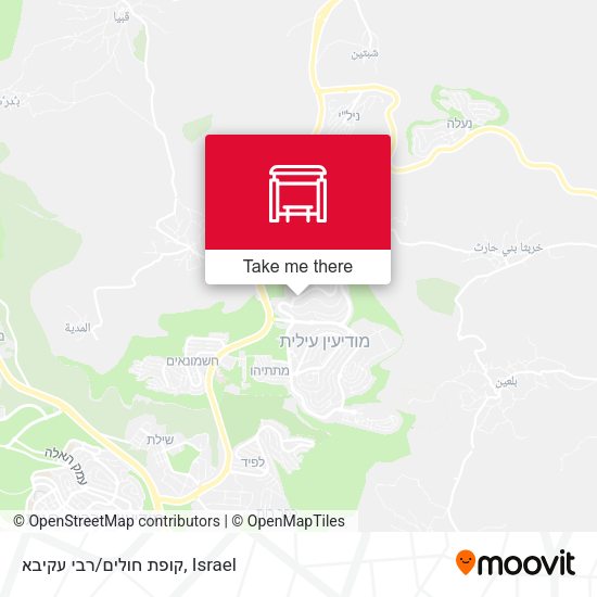 קופת חולים/רבי עקיבא map