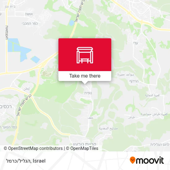 Карта הגליל/כרמל