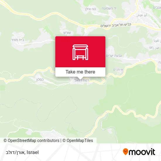 Карта אורן/דולב