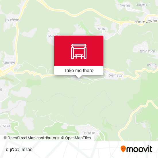 Карта כסלון ט