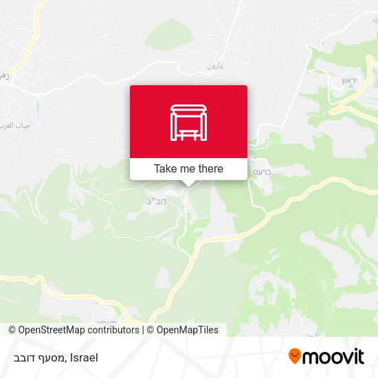 Карта מסעף דובב