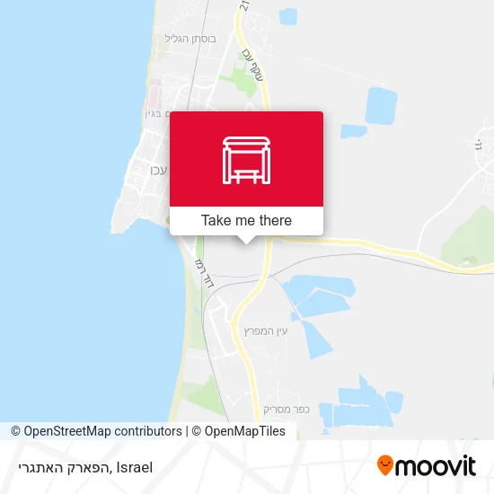 Карта הפארק האתגרי