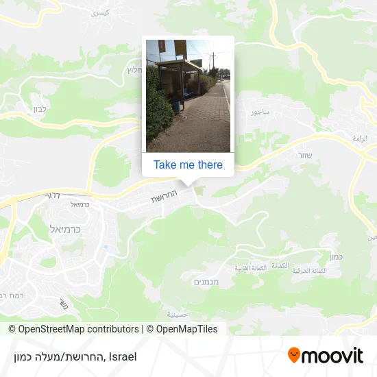 Карта החרושת/מעלה כמון