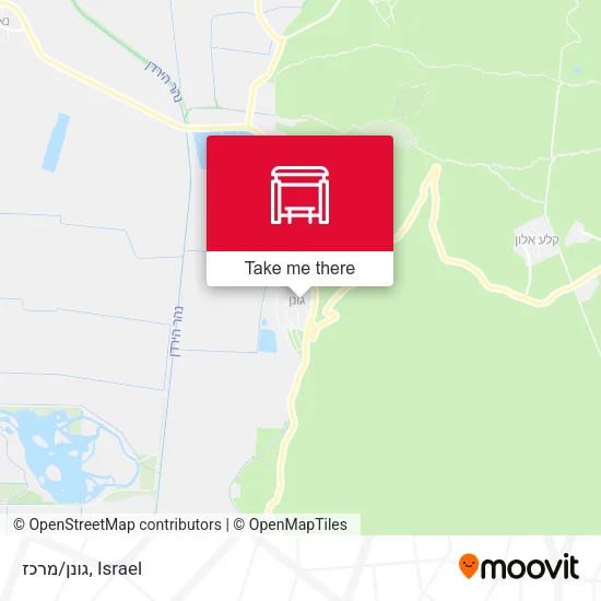 גונן/מרכז map
